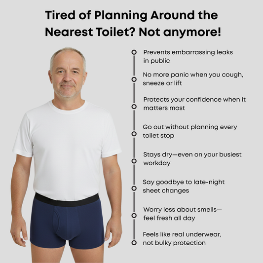 Bruno's Signature Leakproof Boxers