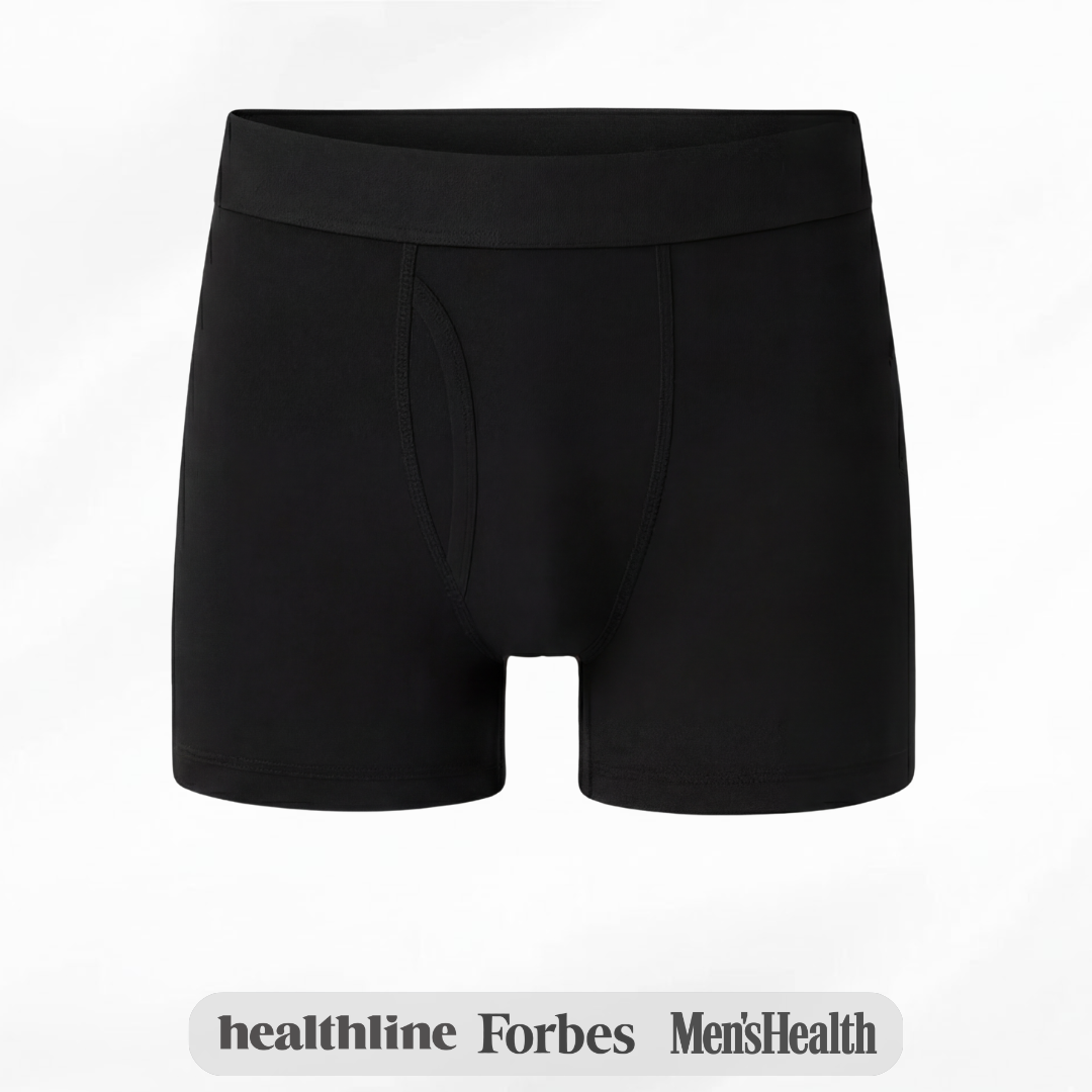 Men's All-Day Protection Boxer Briefs (Grey)