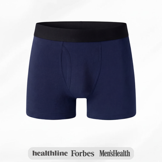 Men's All-Day Protection Boxer Briefs (Navy)